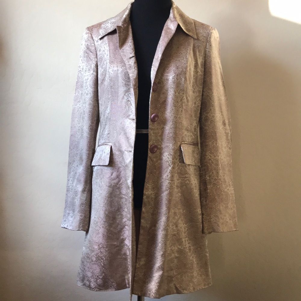 Bebe top trench coat